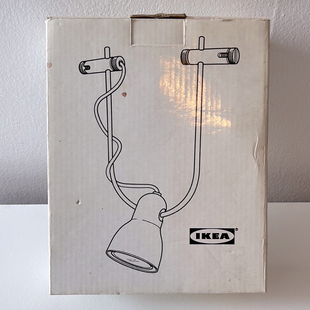 Ikea Norrsken Francium 403.293.83 Halogen Track Light Fixture NIB